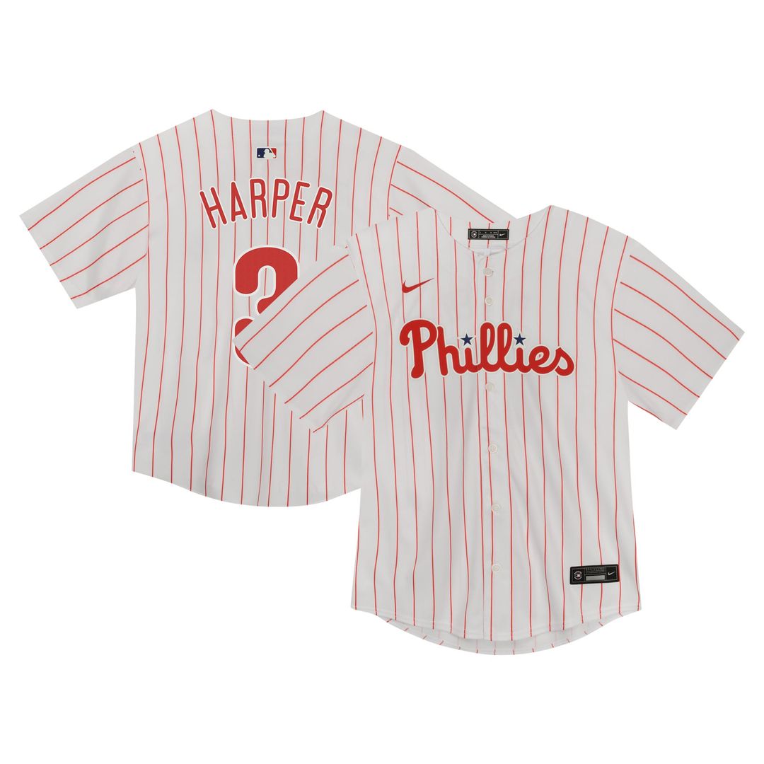 Bryce Harper Philadelphia Phillies Nike Toddler Game Jersey - White | MLB Fan Gear