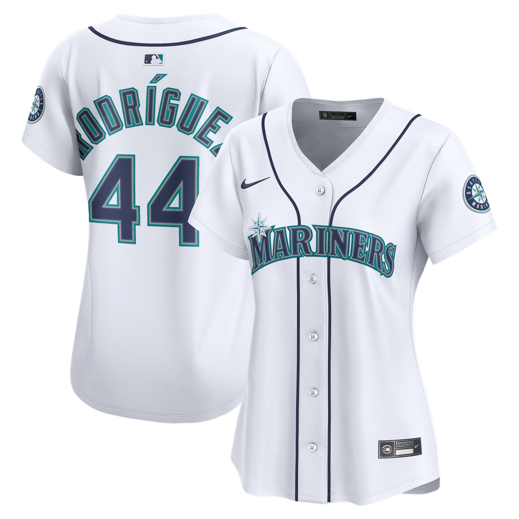 Julio Rodríguez Seattle Mariners Nike Women's Home Limited Jersey - White | MLB Fan Gear