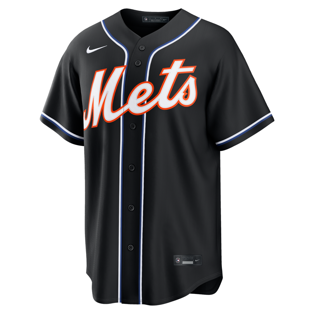Juan Soto New York Mets Nike Fashion Replica Black Out Jersey | MLB Fan Gear