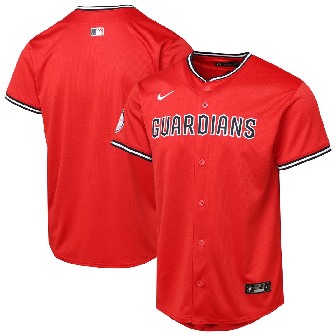 Cleveland Guardians Nike Youth Alternate Limited Jersey - Navy | MLB Fan Gear