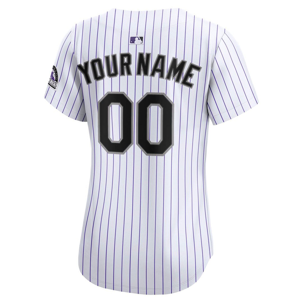 Colorado Rockies Nike Women's Home Limited Custom Jersey - White | MLB Fan Gear