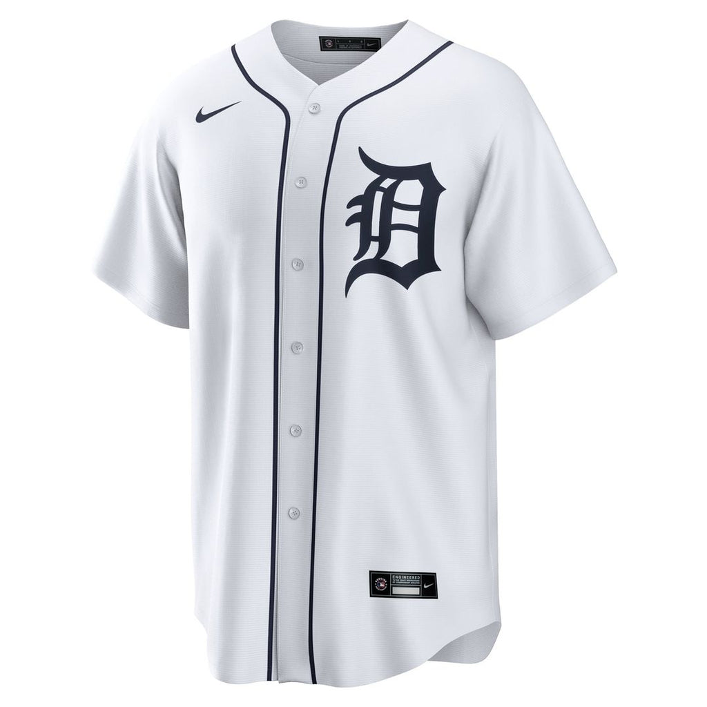 Kerry Carpenter Detroit Tigers Nike Home Replica Jersey - White | MLB Fan Gear