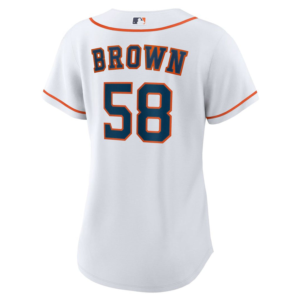 Hunter Brown Houston Astros Nike Women's Home Replica Jersey - White | MLB Fan Gear