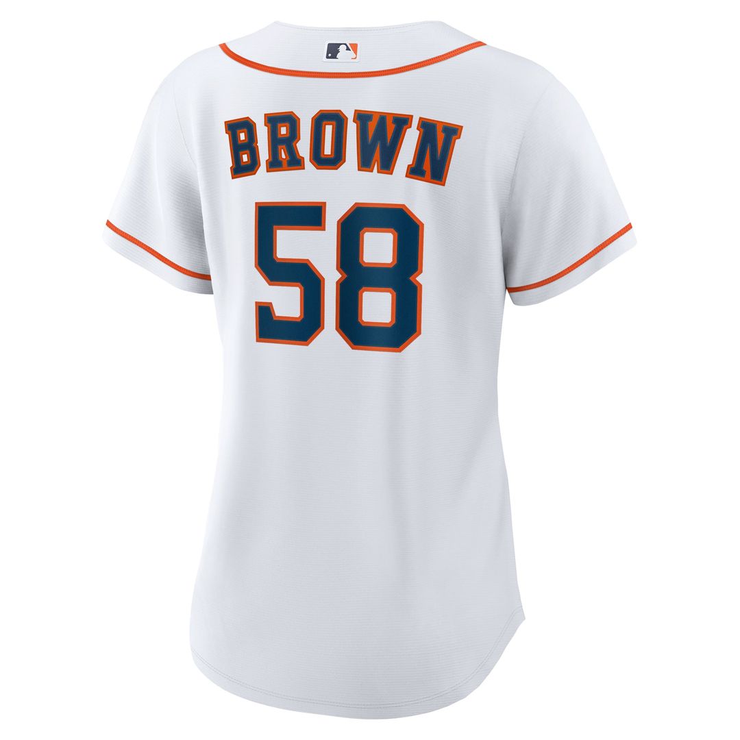 Hunter Brown Houston Astros Nike Women's Home Replica Jersey - White | MLB Fan Gear
