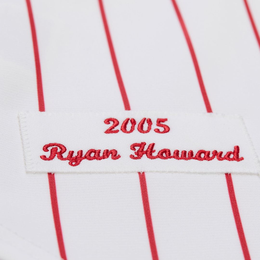 Ryan Howard Philadelphia Phillies Mitchell & Ness Cooperstown Collection Authentic Jersey – White | MLB Fan Gear