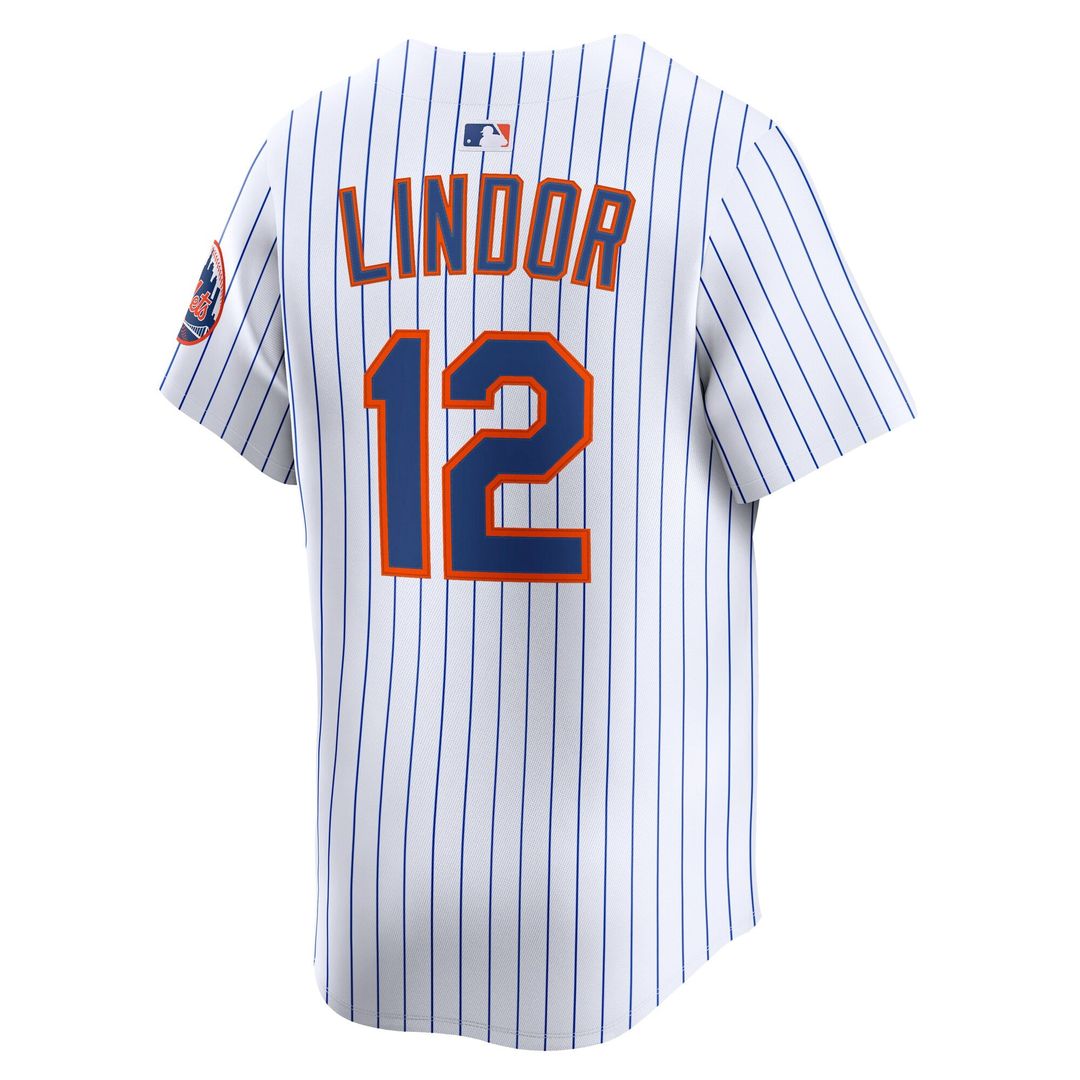 Francisco Lindor New York Mets Nike Road Limited Player Jersey - Gray | MLB Fan Gear