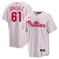 Cristopher Sanchez Philadelphia Phillies Nike Home Replica Jersey - White | MLB Fan Gear