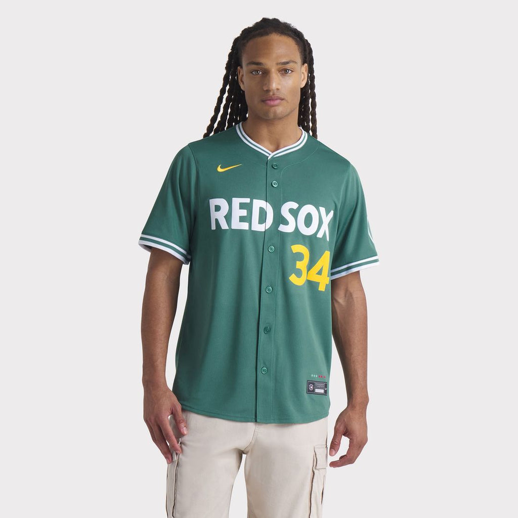 David Ortiz Boston Red Sox Nike 2025 City Connect Limited Retired Player Jersey - Green | MLB Fan Gear