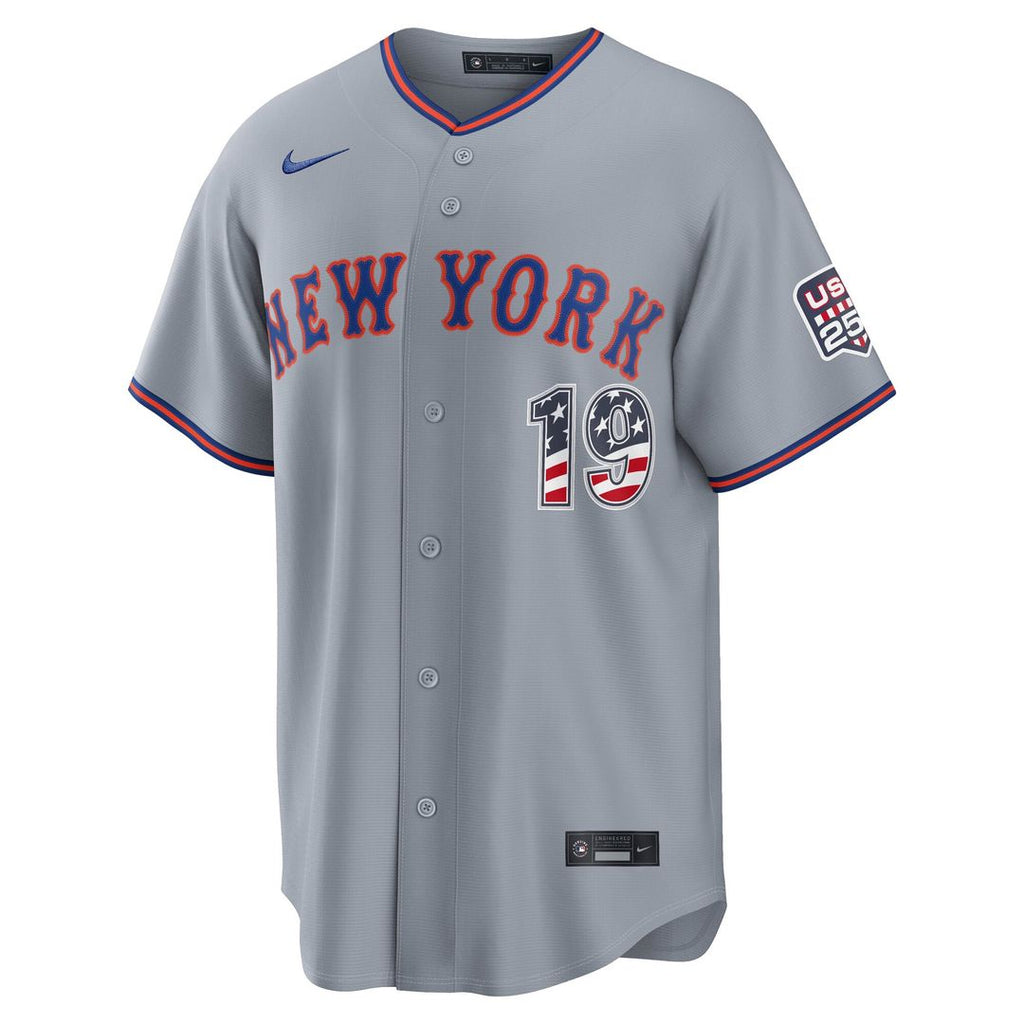 Bo Bichette New York Mets Nike USA 250 Fourth of July Road Stadium Jersey - Gray | MLB Fan Gear