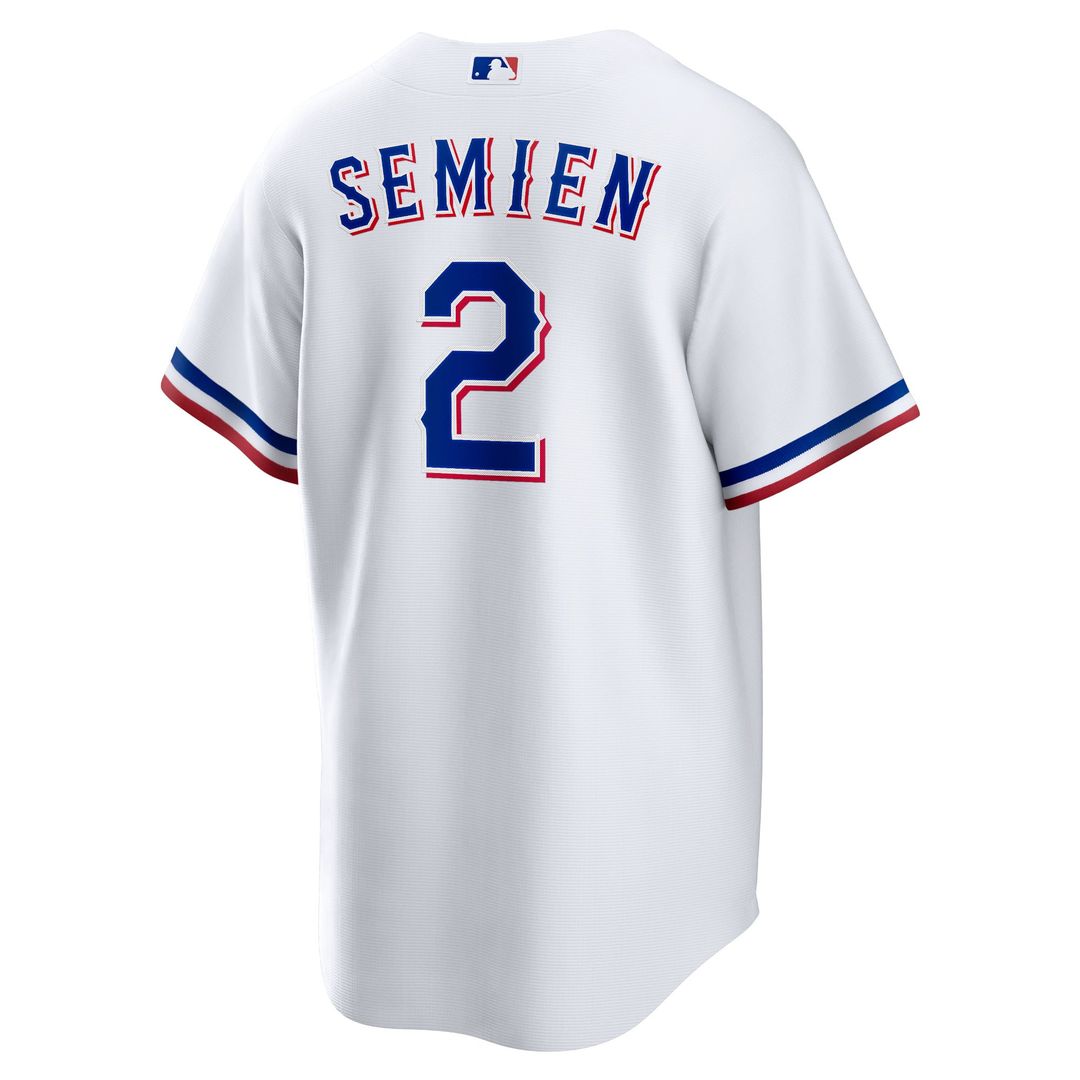 Marcus Semien Texas Rangers Nike Home Replica Player Jersey - White | MLB Fan Gear