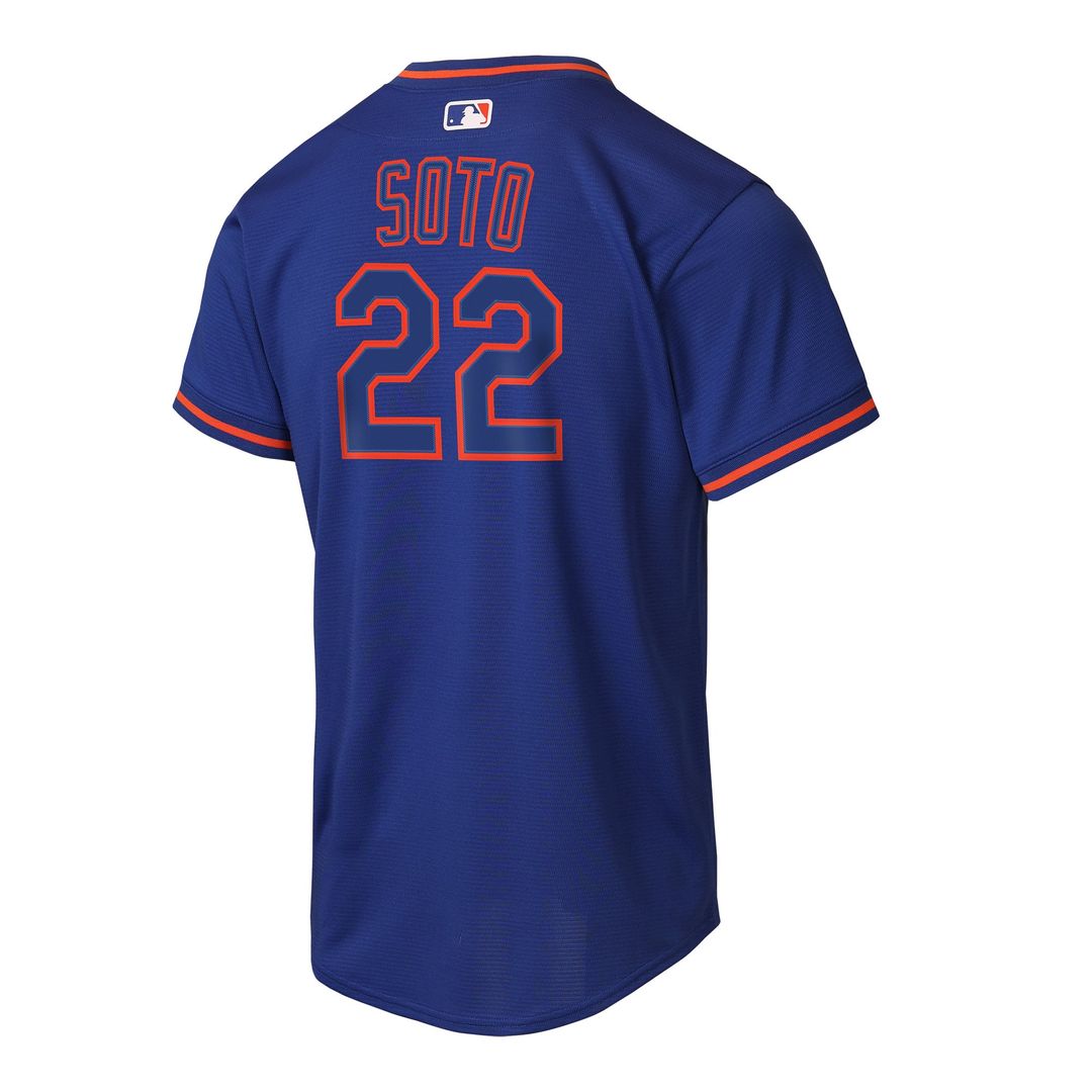 Juan Soto New York Mets Nike Youth Alternate Replica Jersey - Black | MLB Fan Gear