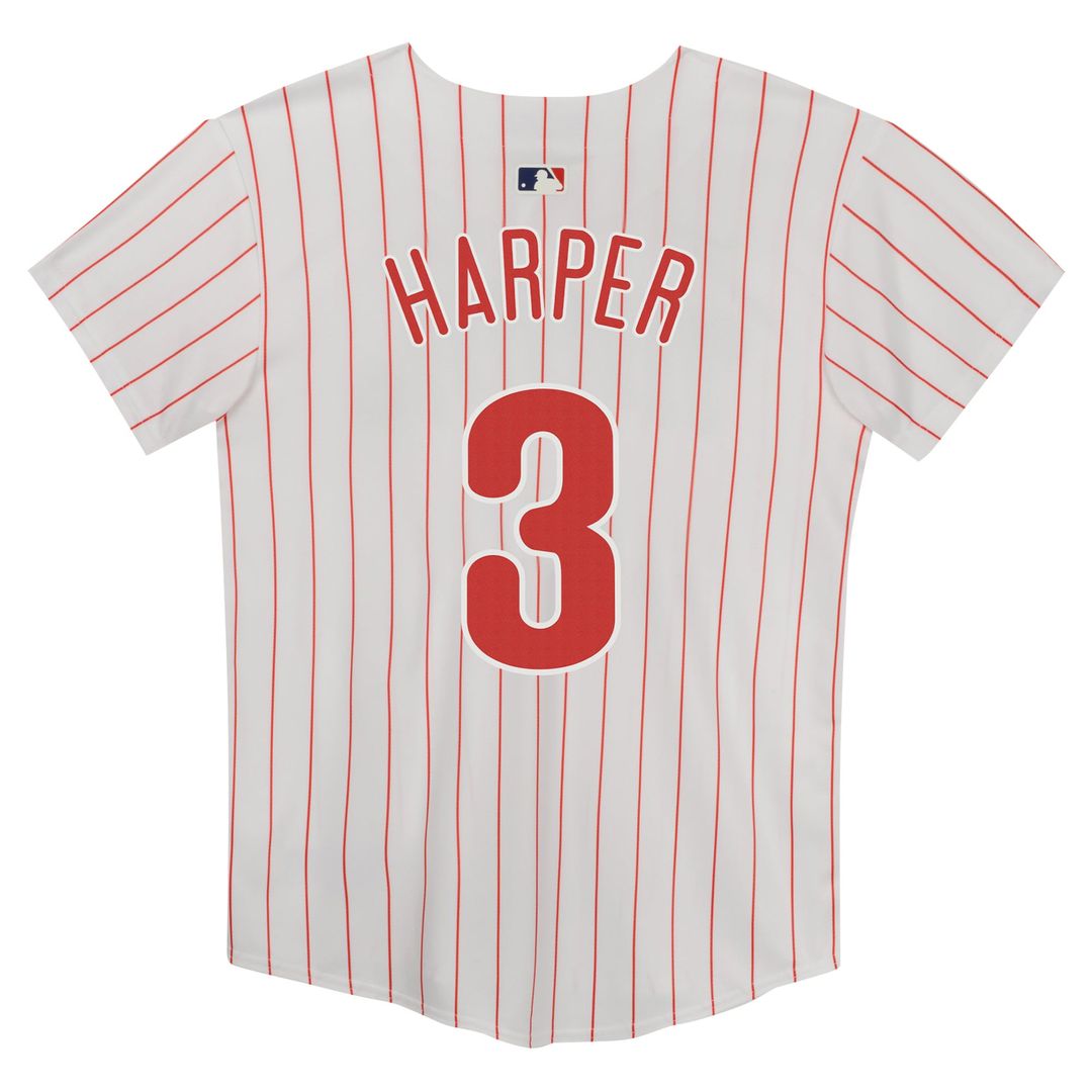 Bryce Harper Philadelphia Phillies Nike Preschool Home Game Jersey - White | MLB Fan Gear