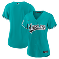 Miami Marlins Nike Women's Alternate Stadium Jersey - Teal | MLB Fan Gear