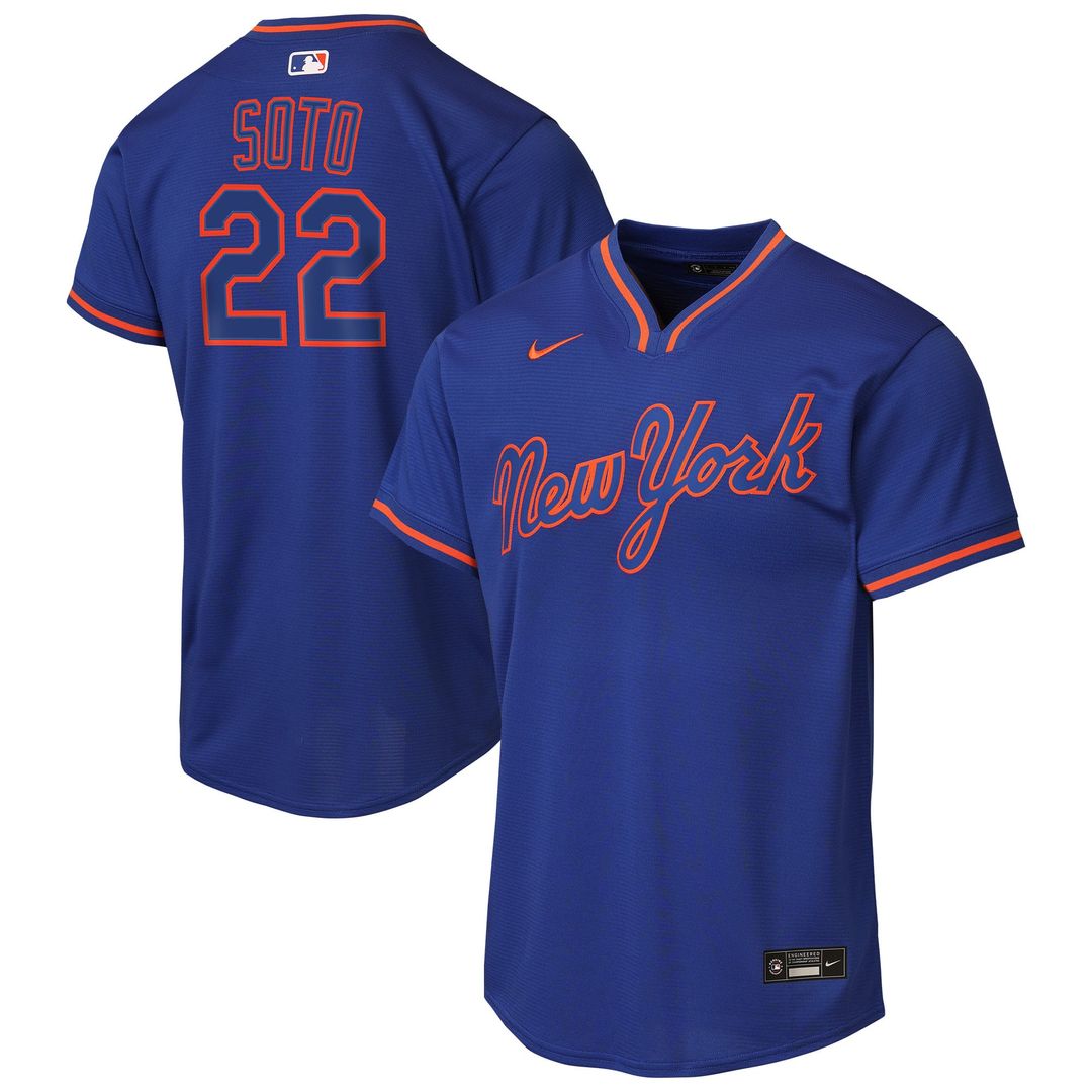 Juan Soto New York Mets Nike Youth Road Replica Jersey - Gray | MLB Fan Gear