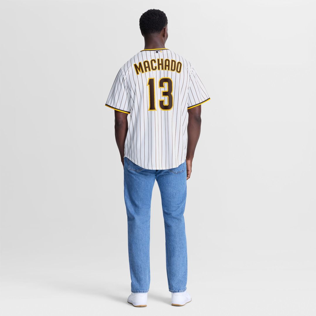 Manny Machado San Diego Padres Nike Home Replica Player Jersey - White | MLB Fan Gear
