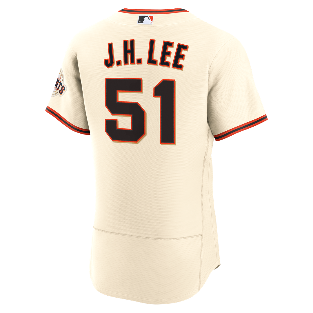 Jung Hoo Lee San Francisco Giants Nike Home Authentic Jersey - Cream | MLB Fan Gear