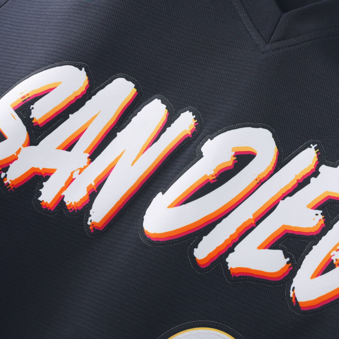 Joe Musgrove San Diego Padres Nike 2026 City Connect Stadium Jersey - Obsidian | MLB Fan Gear