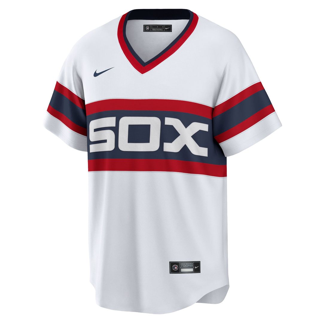 Carlton Fisk Chicago White Sox Nike Home Cooperstown Collection Team Player Jersey - White | MLB Fan Gear