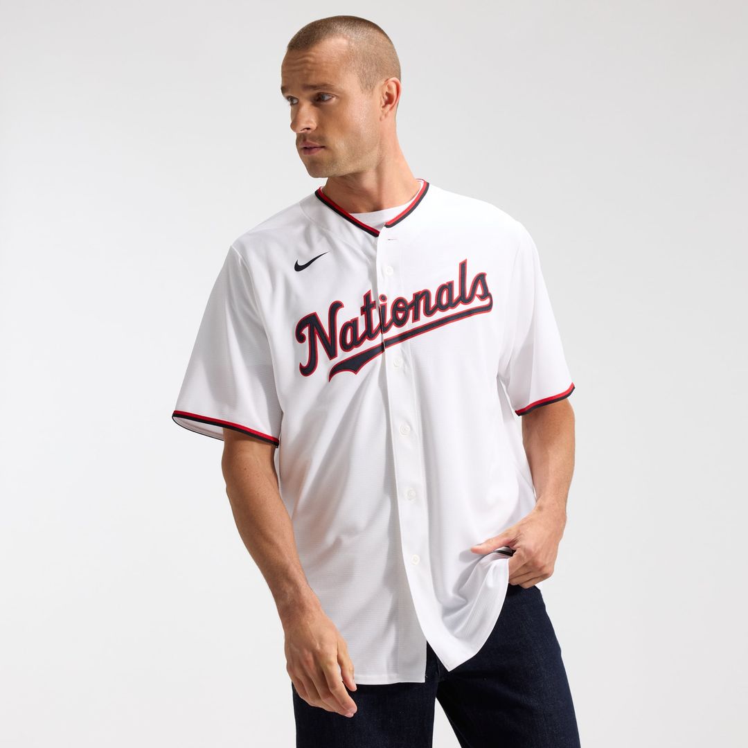CJ Abrams Washington Nationals Nike Home Replica Jersey - White | MLB Fan Gear