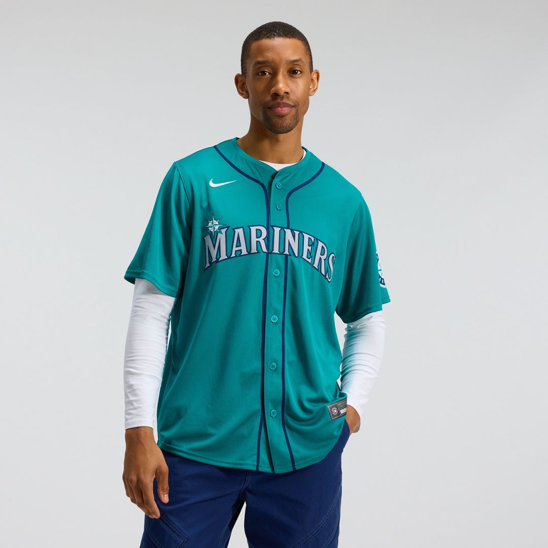 Cal Raleigh Seattle Mariners Nike Alternate Limited Jersey - Teal | MLB Fan Gear