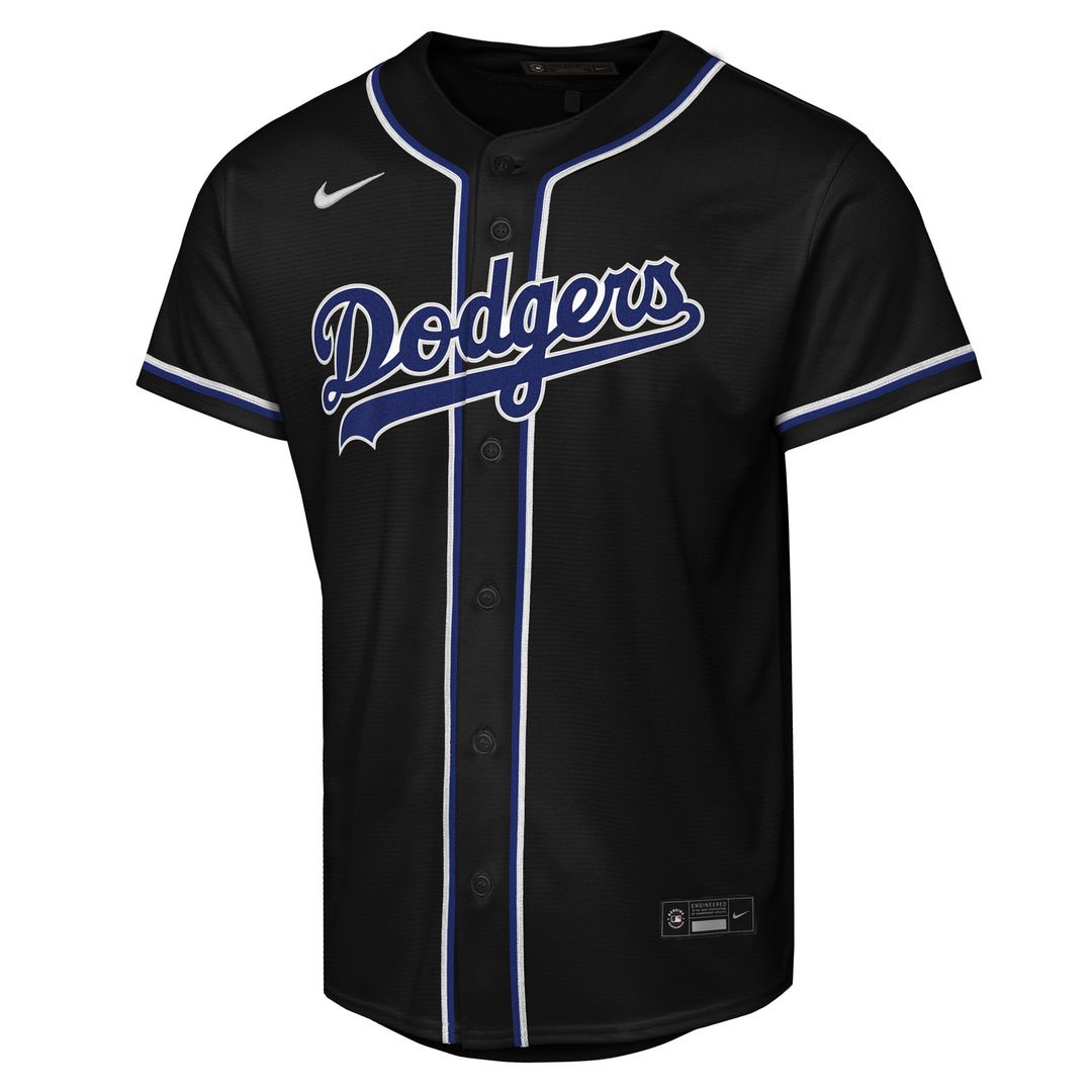 Freddie Freeman Los Angeles Dodgers Nike Youth Fashion Replica Player Jersey - Black | MLB Fan Gear