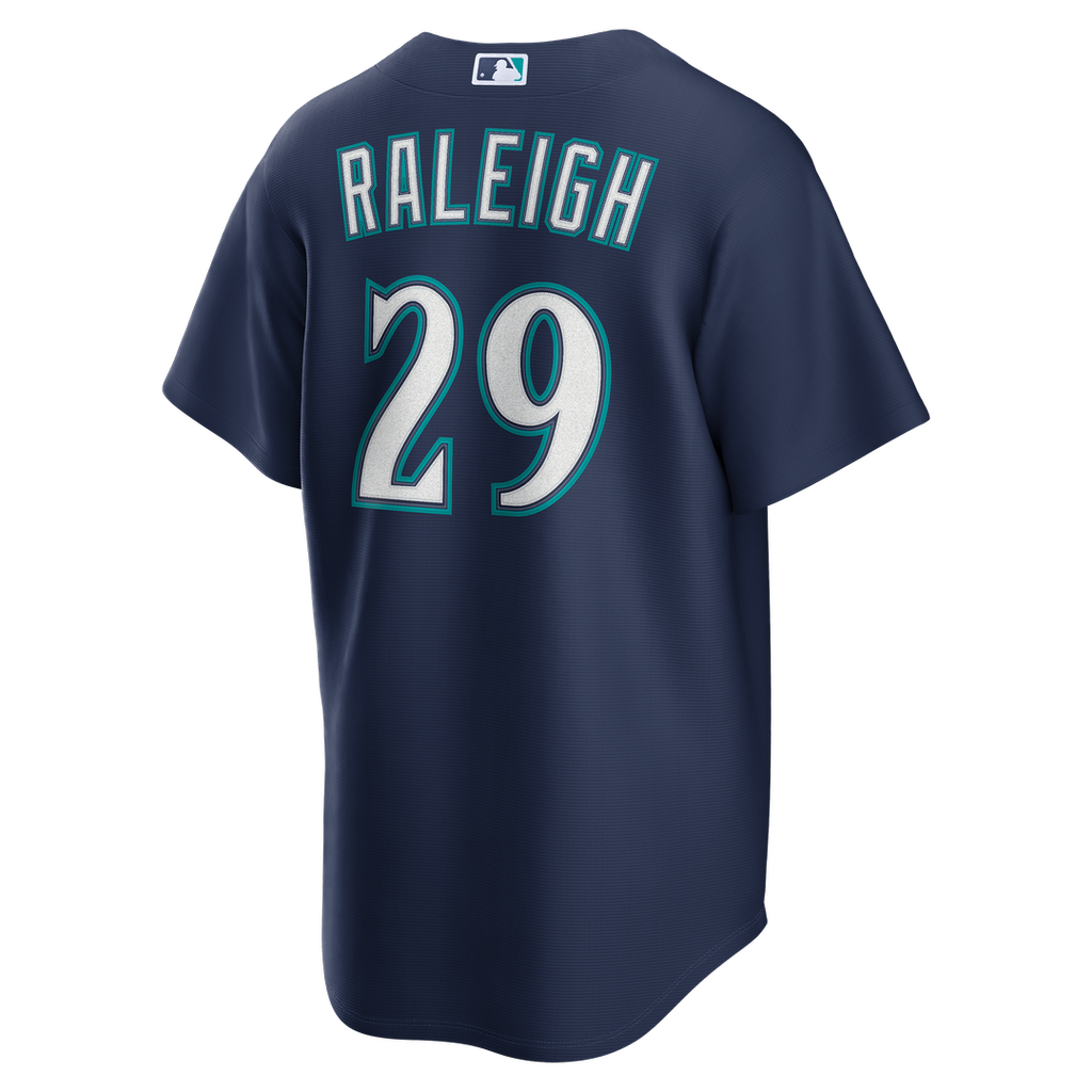 Cal Raleigh Seattle Mariners Nike Road Replica Jersey - Navy | MLB Fan Gear