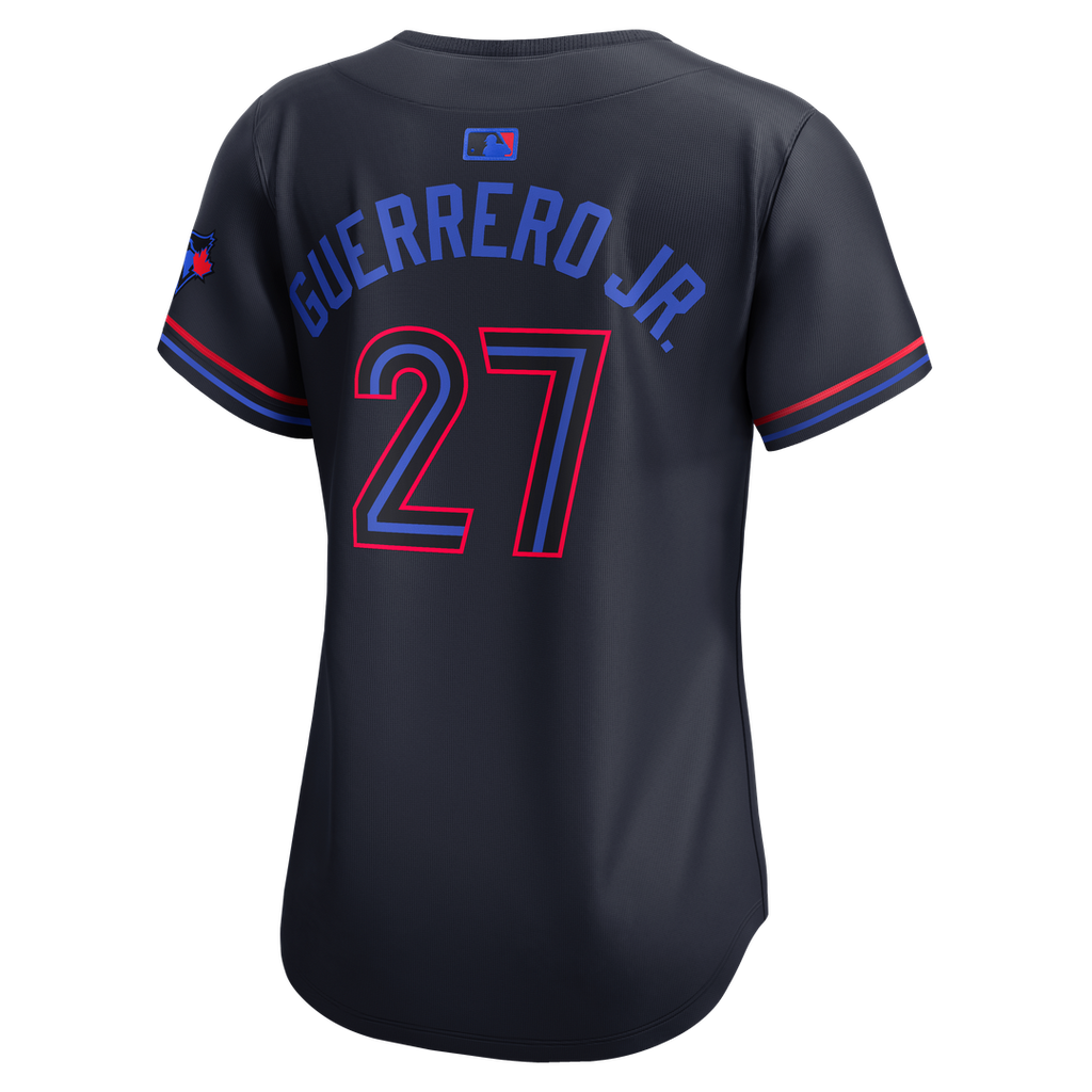Vladimir Guerrero Jr. Toronto Blue Jays Nike Women's 2024 City Connect Limited Player Jersey - Navy | MLB Fan Gear