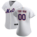 New York Mets Nike Women's Home Replica Custom Jersey - White | MLB Fan Gear