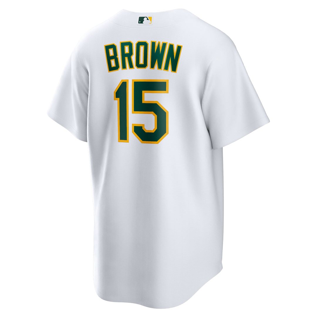 Seth Brown Athletics Nike Home Replica Jersey - White | MLB Fan Gear