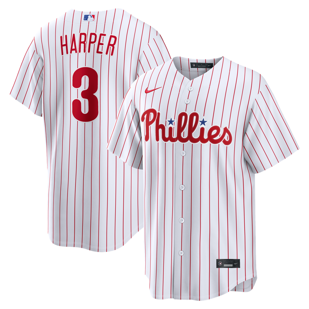Bryce Harper Philadelphia Phillies Nike Alternate Replica Jersey - Cream | MLB Fan Gear