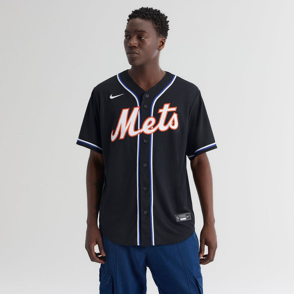 Juan Soto New York Mets Nike Fashion Replica Black Out Jersey | MLB Fan Gear