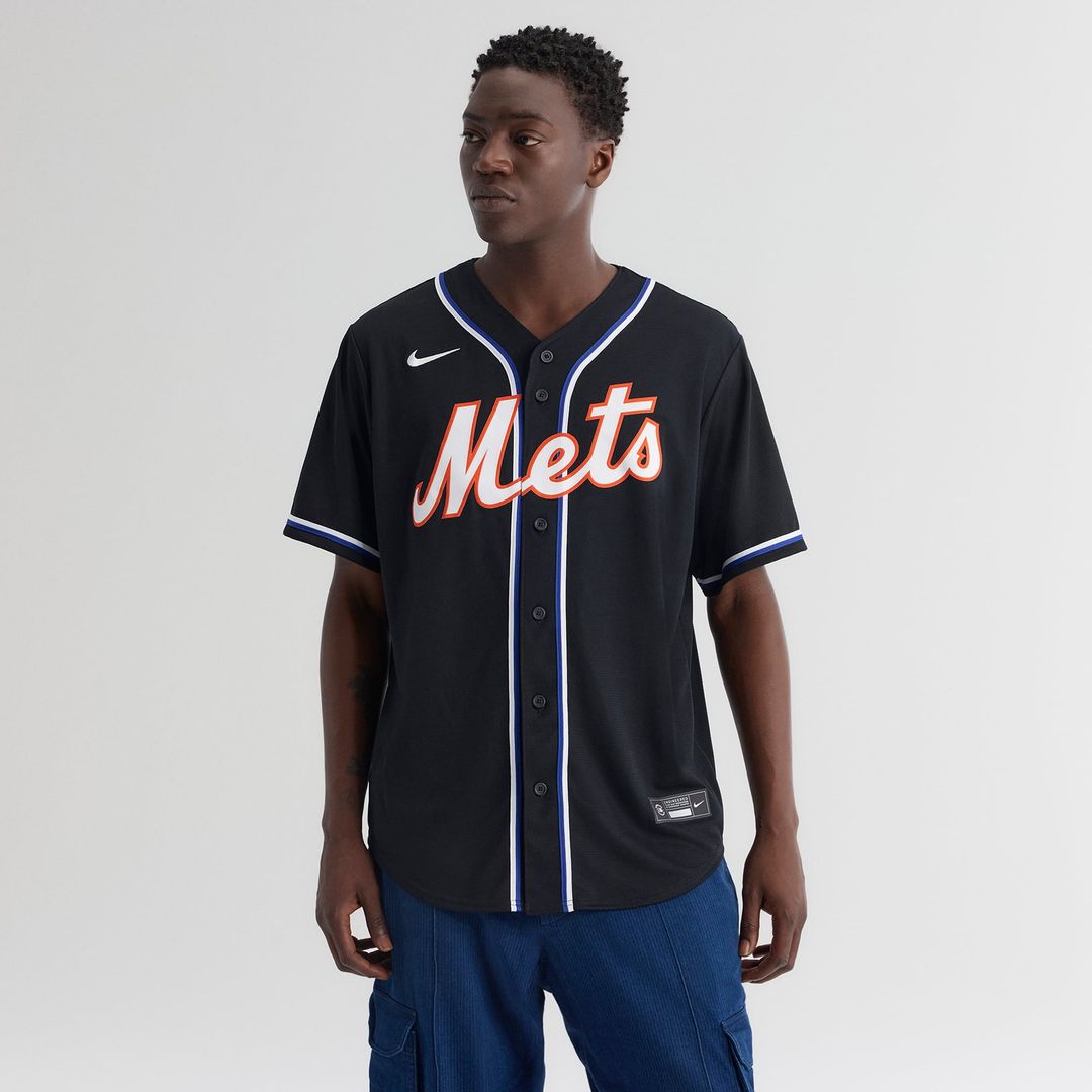 Juan Soto New York Mets Nike Fashion Replica Black Out Jersey | MLB Fan Gear