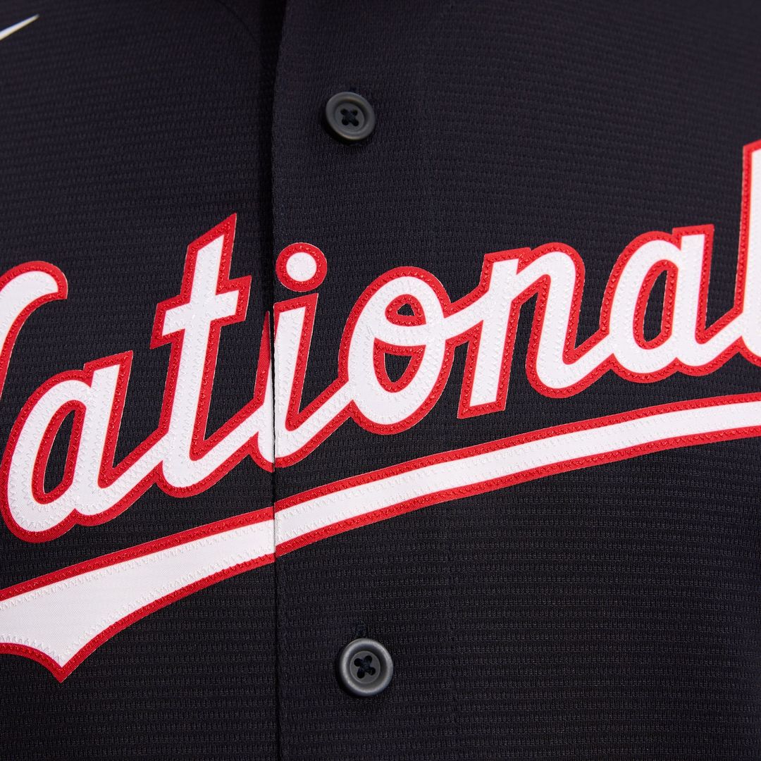 Dylan Crews Washington Nationals Nike Alternate Replica Jersey - Navy | MLB Fan Gear