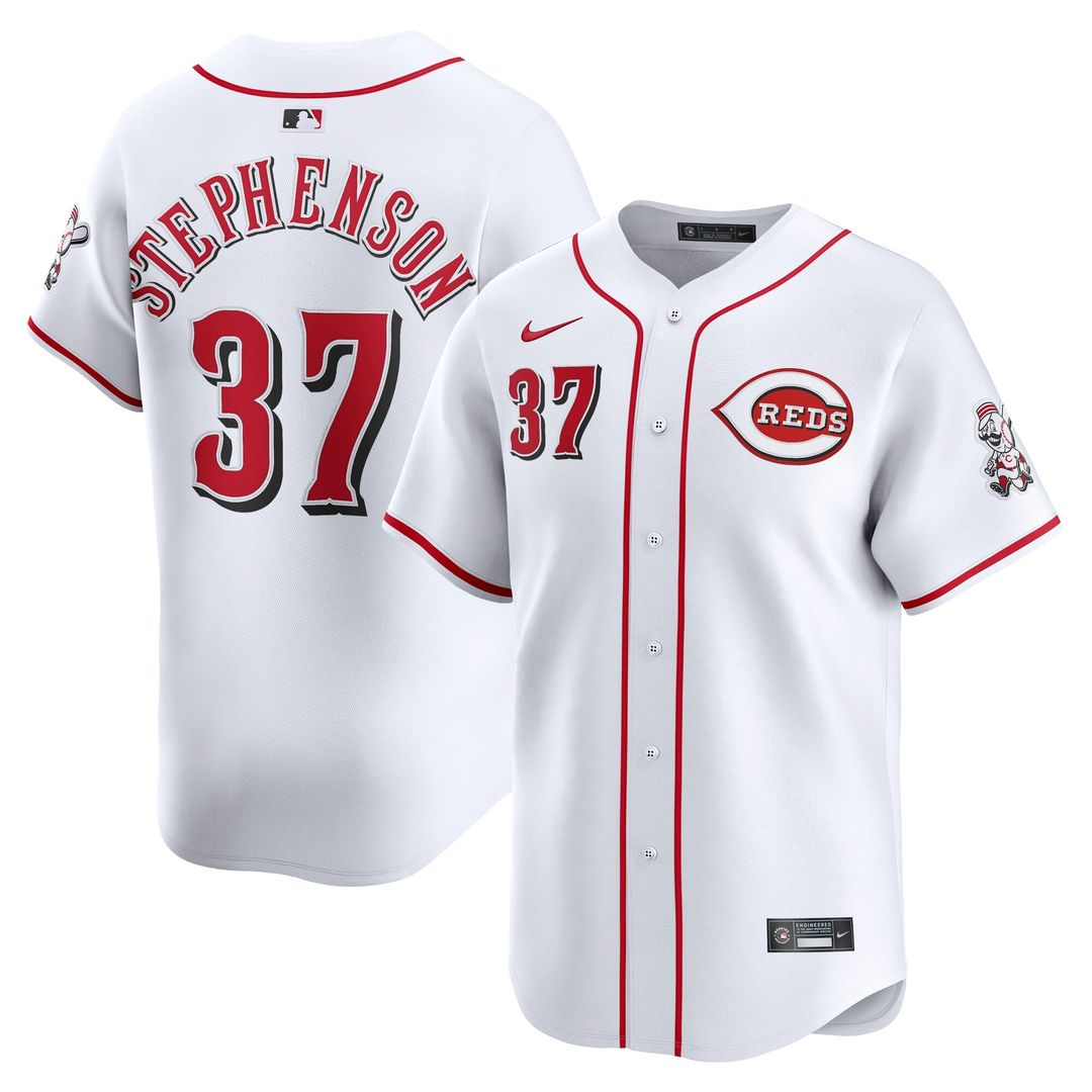 Tyler Stephenson Cincinnati Reds Nike Home Limited Player Jersey - White | MLB Fan Gear