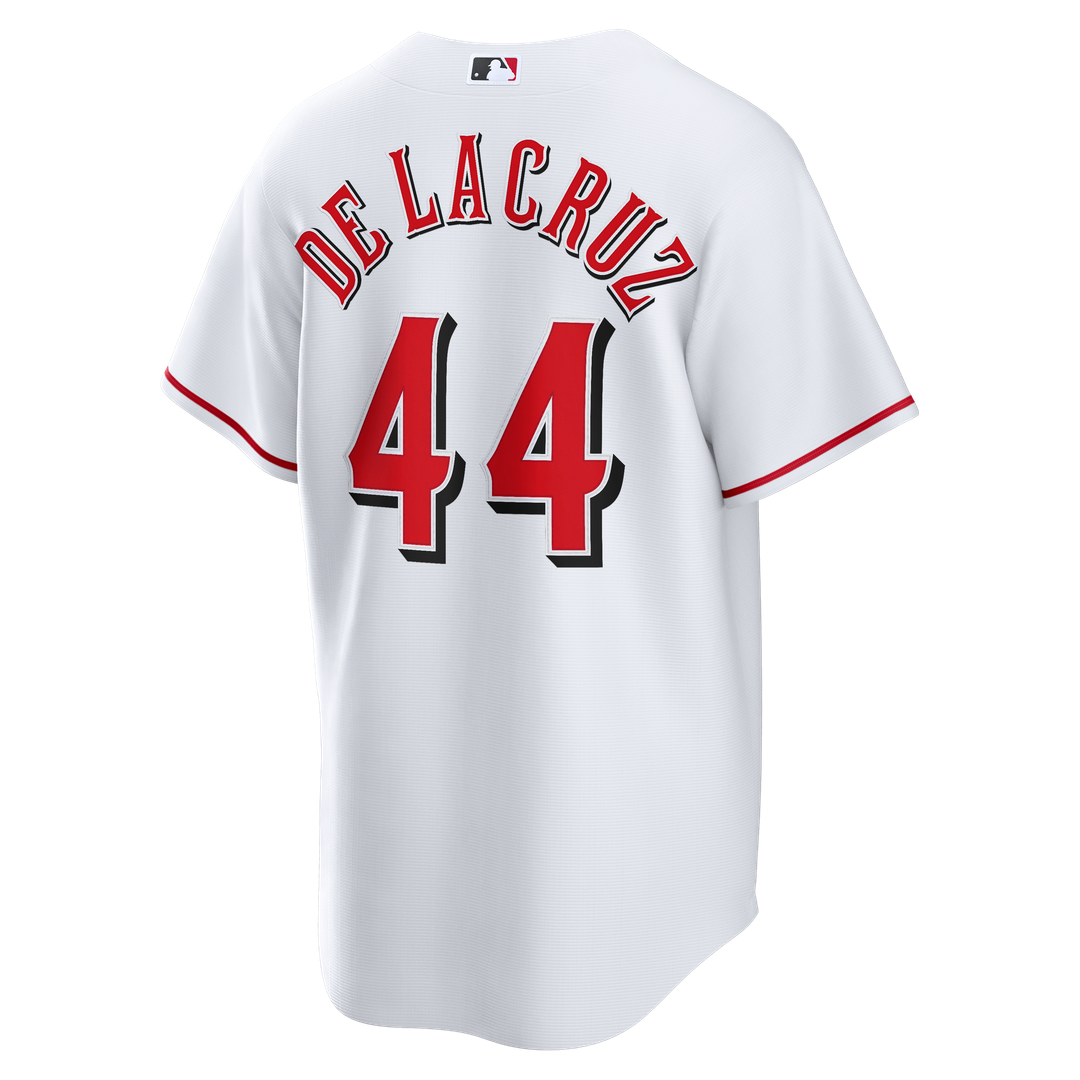 Elly De La Cruz Cincinnati Reds Nike Alternate 2 Replica Jersey - White | MLB Fan Gear