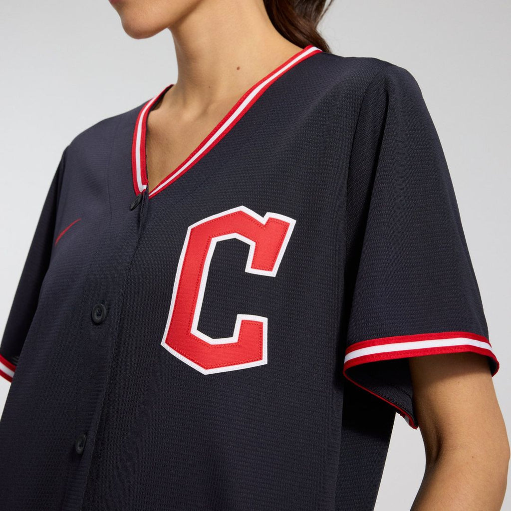 Cleveland Guardians Nike Women's Alternate Replica Jersey - Navy | MLB Fan Gear