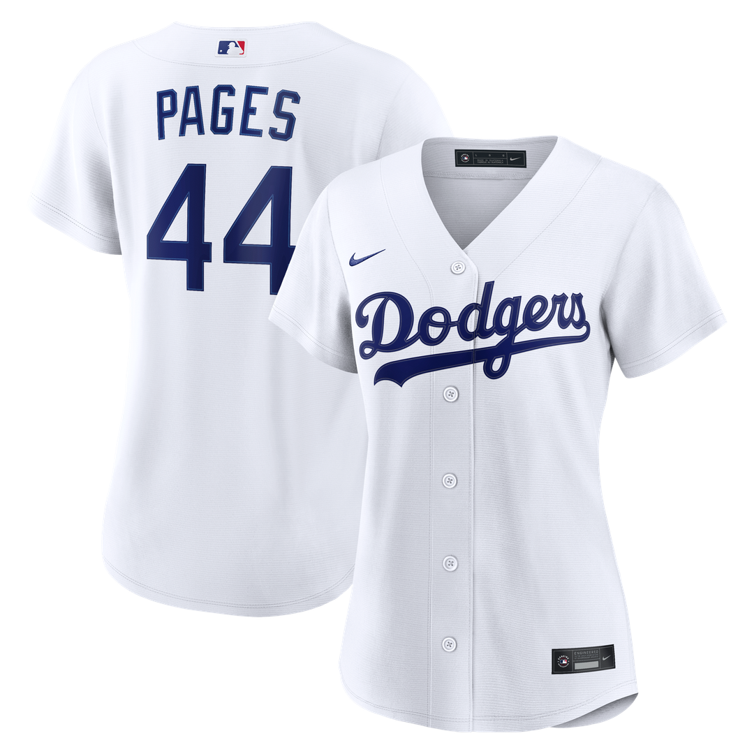 Andy Pages Los Angeles Dodgers Nike Women's Home Replica Jersey - White | MLB Fan Gear