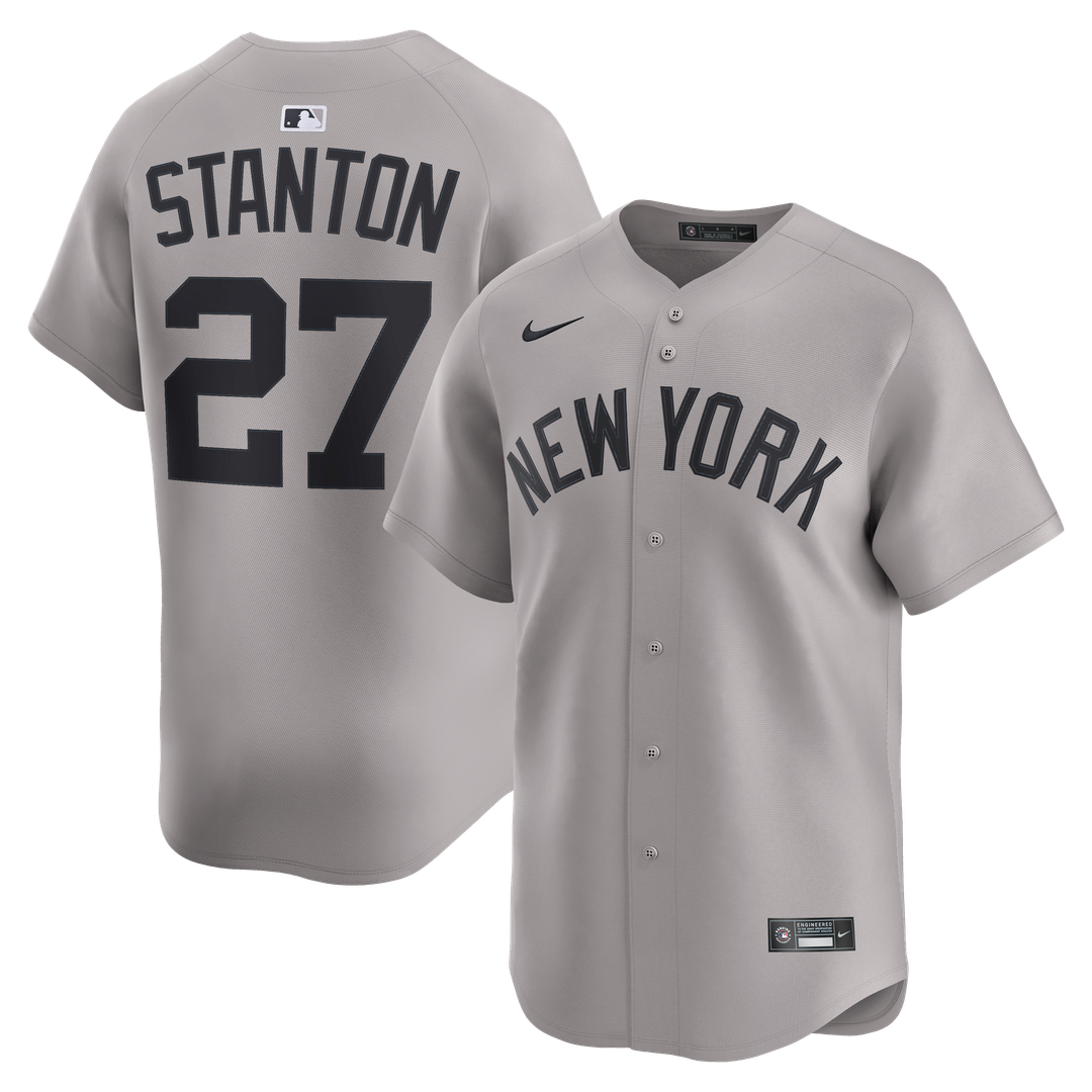 Giancarlo Stanton New York Yankees Nike Home Limited Player Jersey - White | MLB Fan Gear