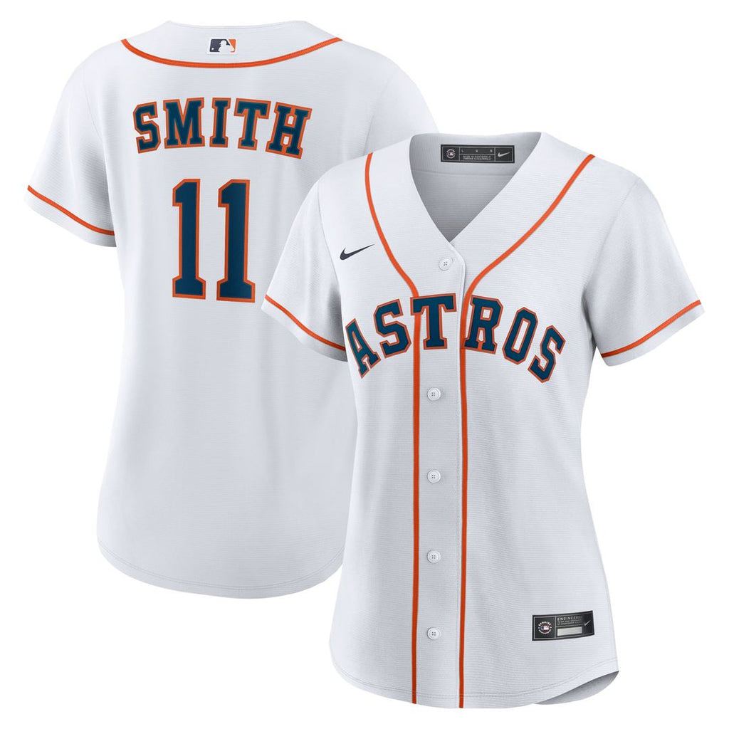 Cam Smith Houston Astros Nike Women's Home Replica Jersey - White | MLB Fan Gear