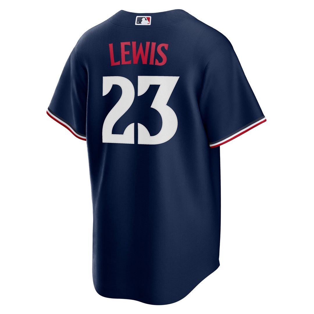 Royce Lewis Minnesota Twins Nike Alternate 2 Replica Jersey - Navy | MLB Fan Gear