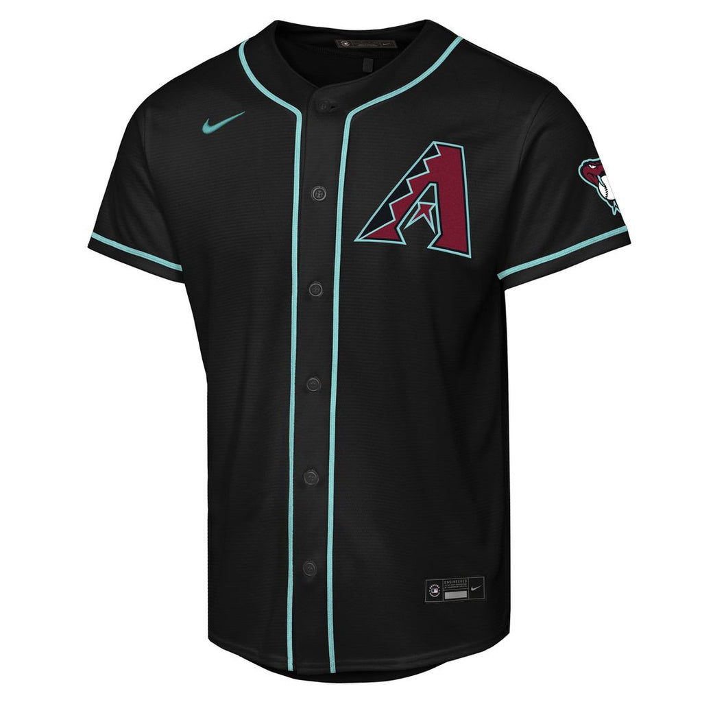 Arizona Diamondbacks Nike Youth Alternate Stadium Jersey - Black | MLB Fan Gear