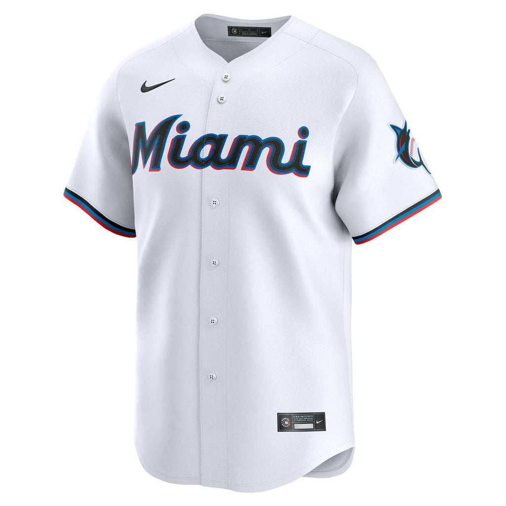 Sandy Alcantara Miami Marlins Nike Home Limited Player Jersey - White | MLB Fan Gear