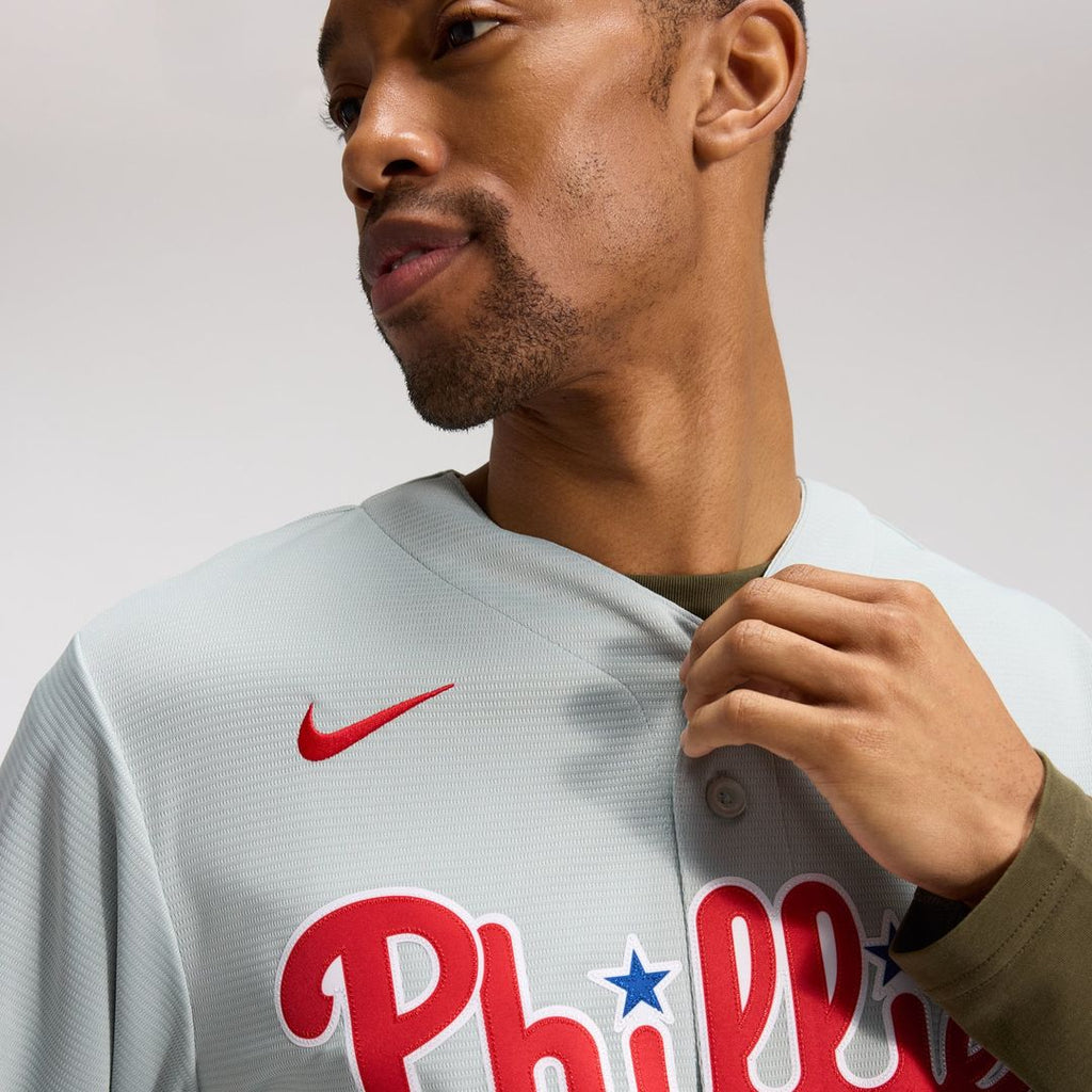 Bryce Harper Philadelphia Phillies Nike Road Replica Jersey - Gray | MLB Fan Gear