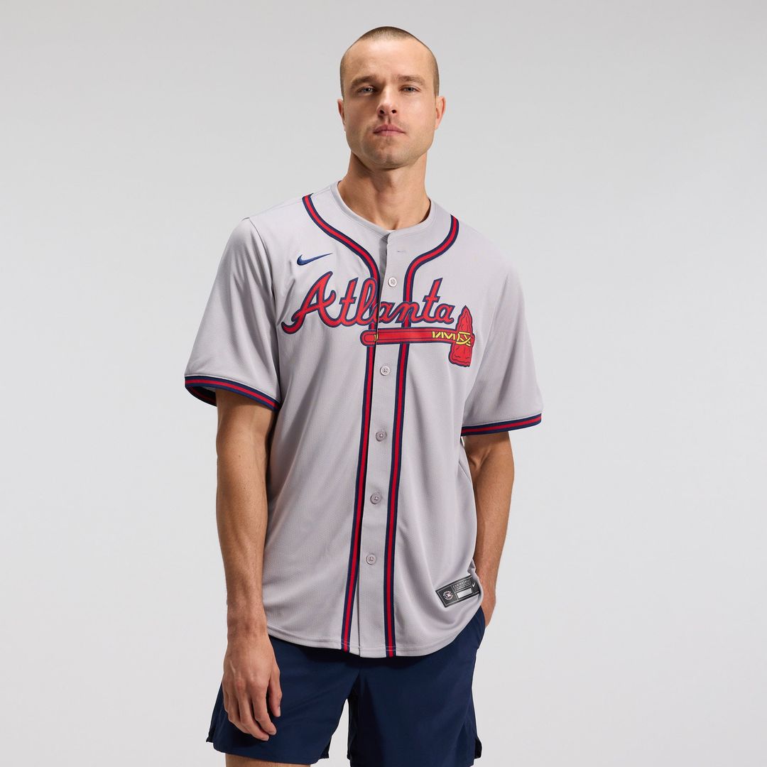 Ozzie Albies Atlanta Braves Nike Road Limited Player Jersey - Gray | MLB Fan Gear