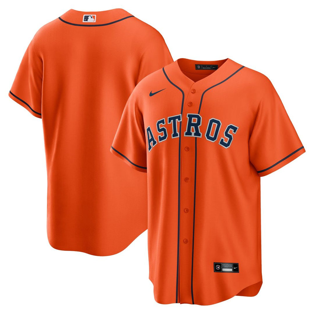 Houston Astros Nike Alternate Replica Team Jersey - Orange | MLB Fan Gear