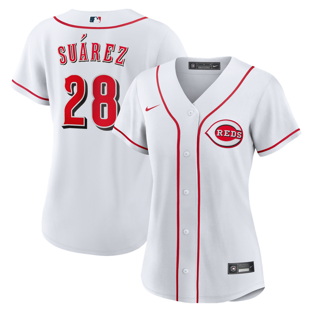 Eugenio Suárez Cincinnati Reds Nike Women's Home Replica Jersey - White | MLB Fan Gear