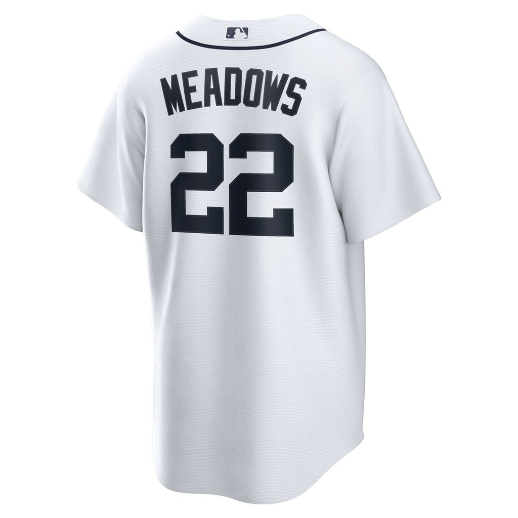 Parker Meadows Detroit Tigers Nike Home Replica Jersey - White | MLB Fan Gear