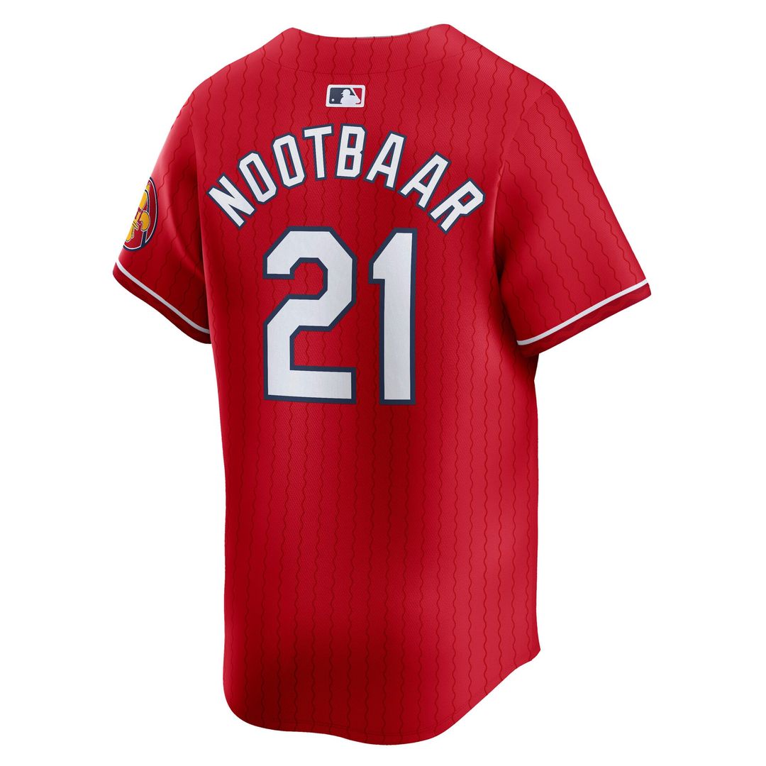 Lars Nootbaar St. Louis Cardinals Nike City Connect Limited Jersey - Red | MLB Fan Gear