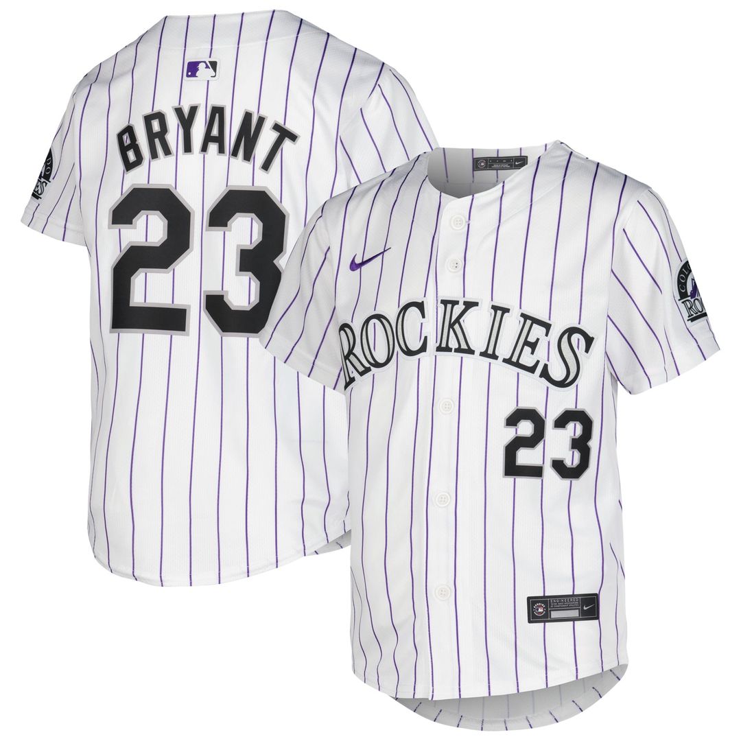 Kris Bryant Colorado Rockies Nike Youth Alternate Limited Player Jersey - Purple | MLB Fan Gear