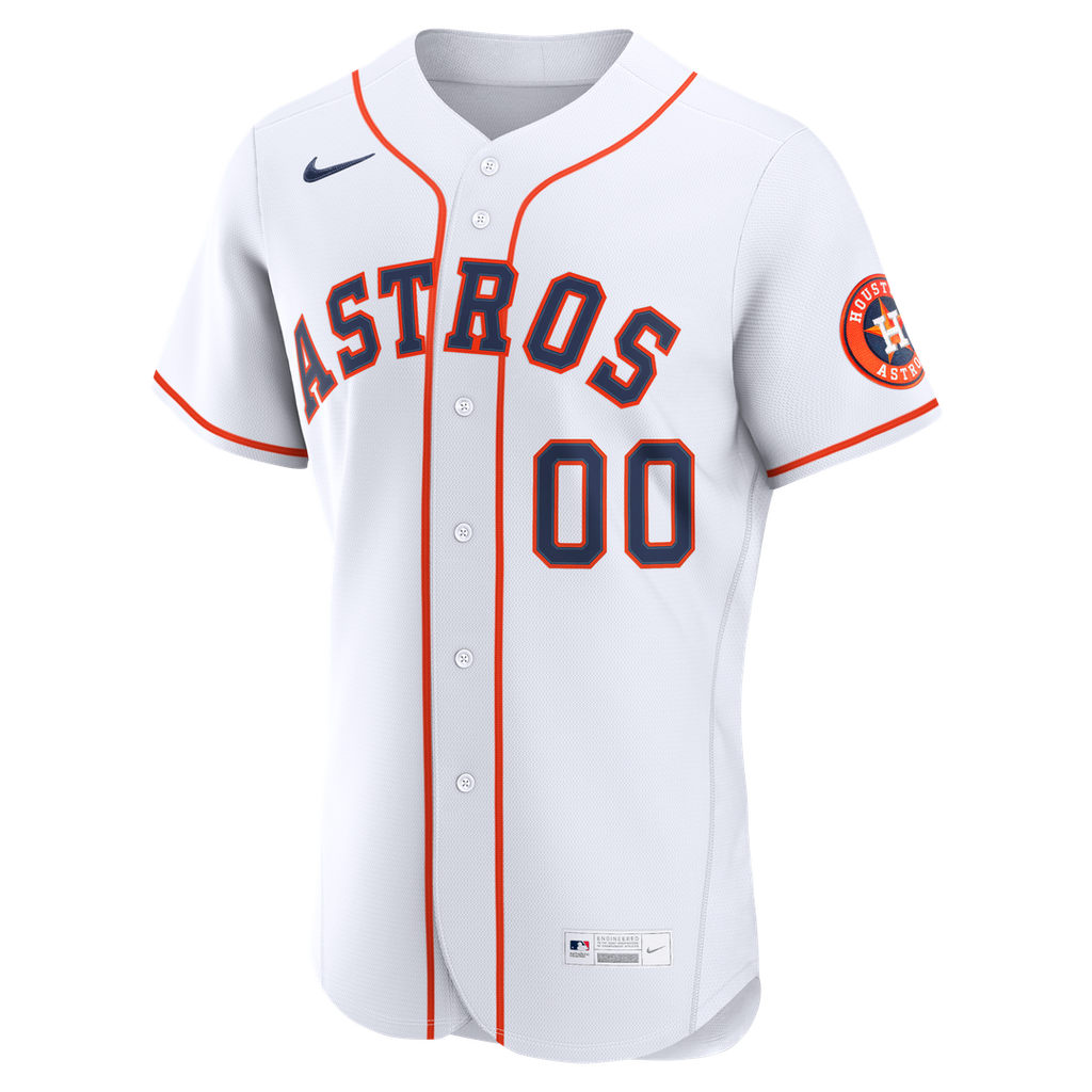 Houston Astros Nike Home Authentic Custom Jersey - White | MLB Fan Gear
